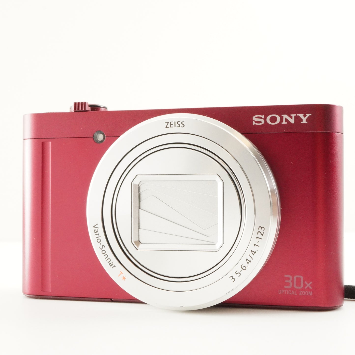 SONY Cyber-shot DSC-WX500 Red + Case + 4GB SDHC Card from Japan #8575
