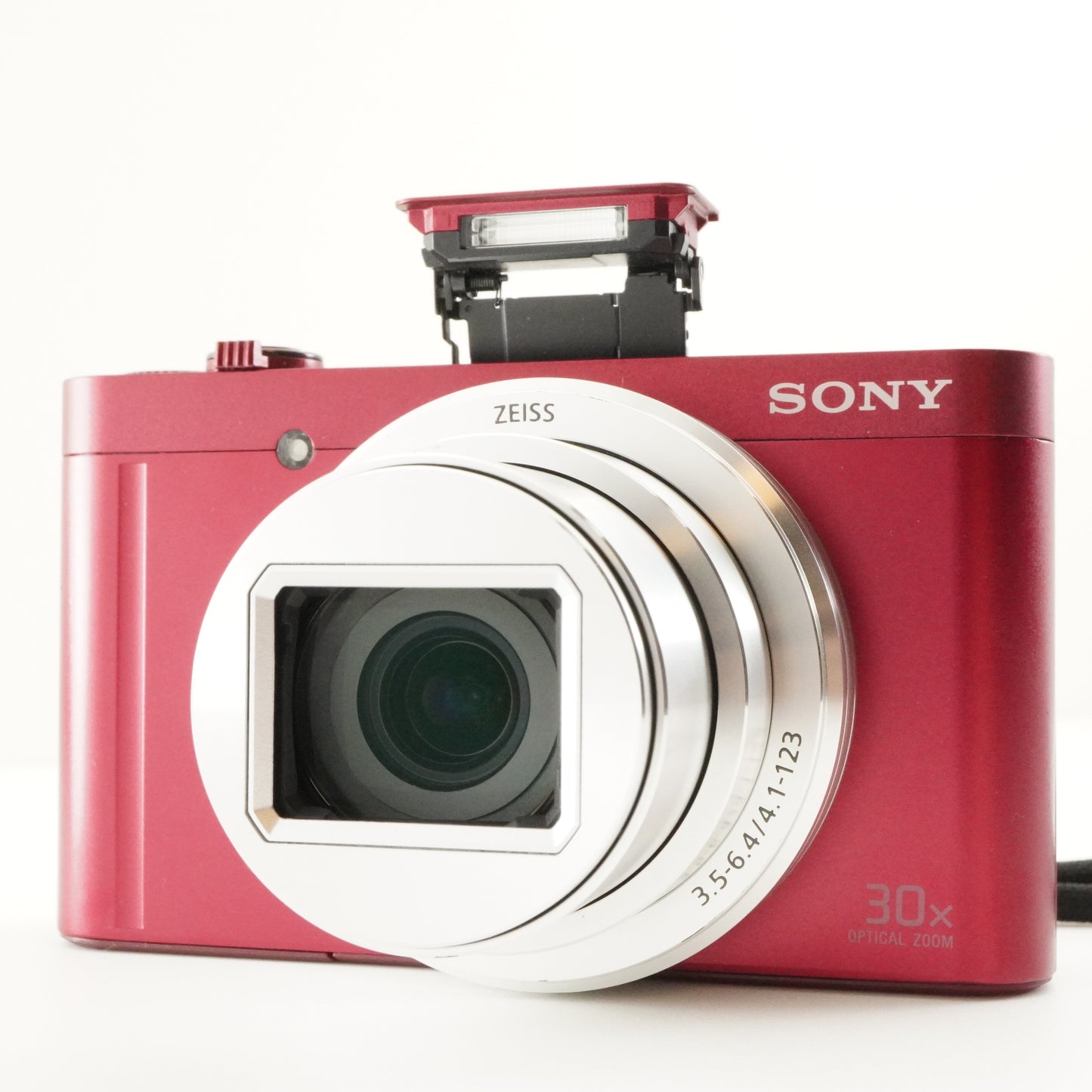 SONY Cyber-shot DSC-WX500 Red + Case + 4GB SDHC Card from Japan #8575