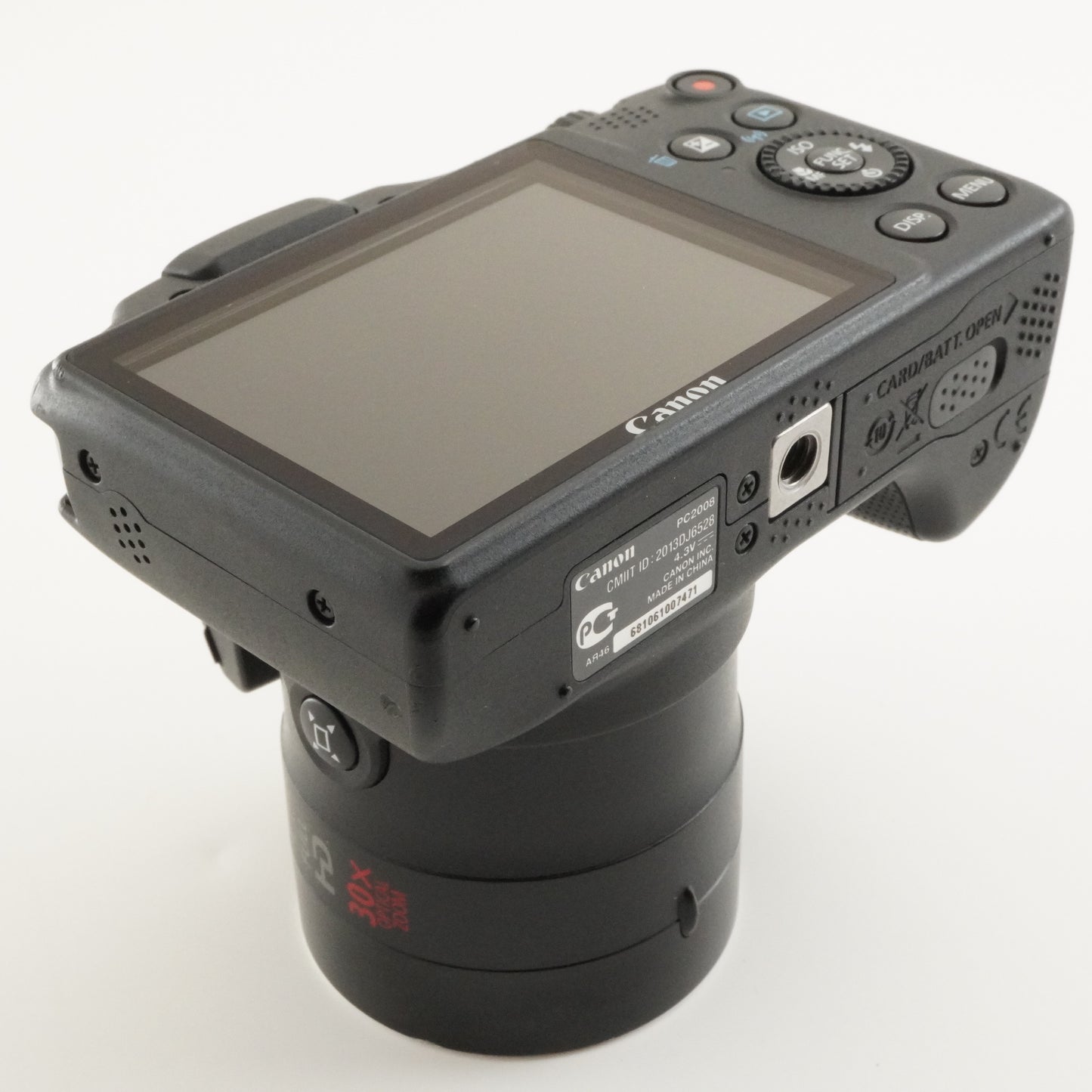 Canon PowerShot SX510 HS Black + 4GB SDHC Card Digital Camera from Japan #8599