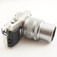 [2,025 Shots] OLYMPUS E-PL6 Silver +14-42mm II R In Box +4GB SD from Japan #8602