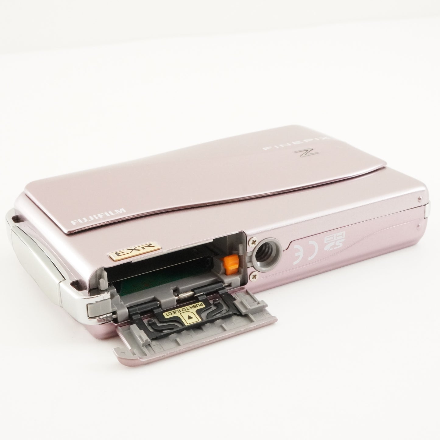 FUJIFILM FinePix Z700 EXR Pink With 4GB SDHCCard Digital Camera from Japan #8658