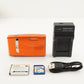 FUJIFILM FinePix Z10fd Orange With 2GB SD Card Digital Camera from Japan #8666