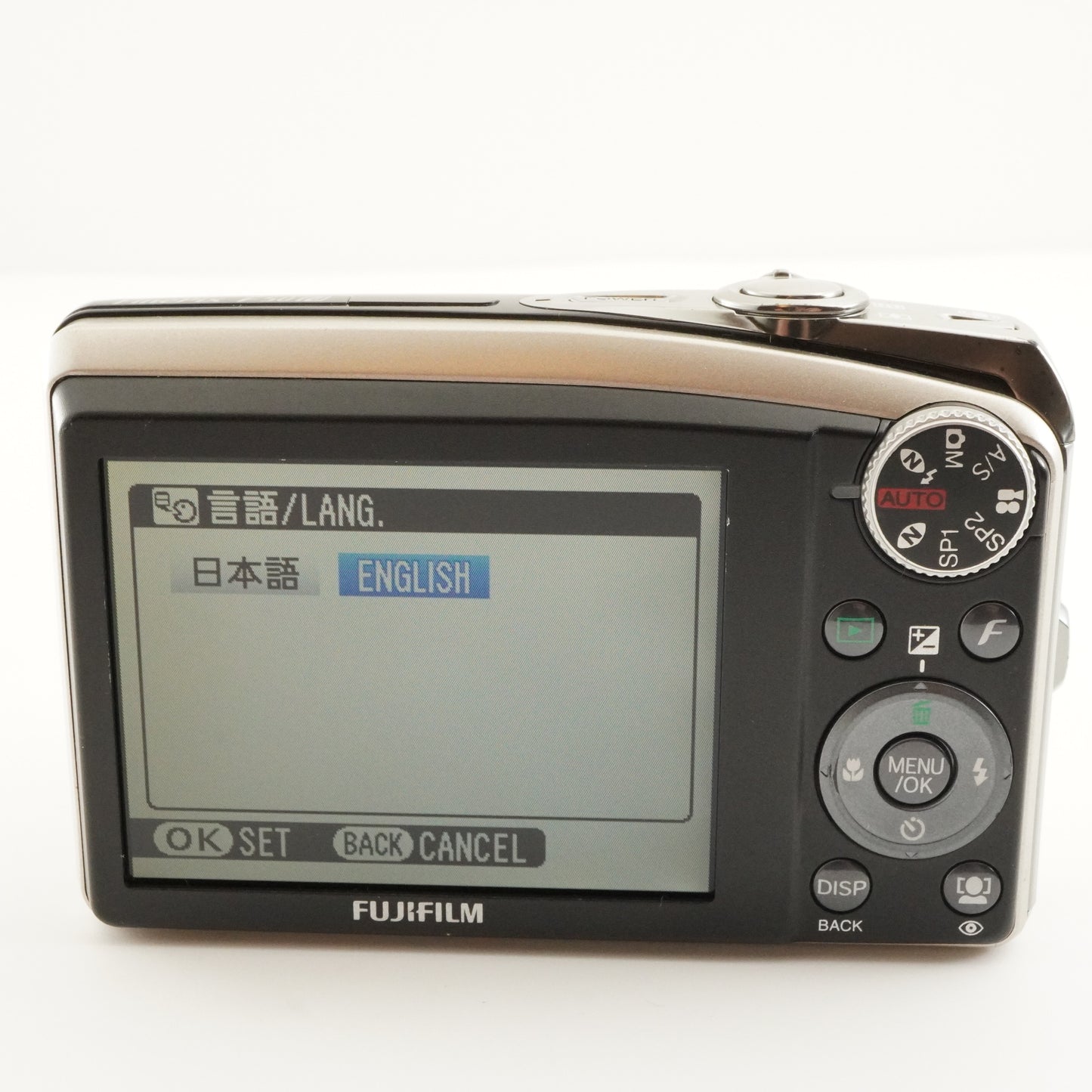 FUJIFILM FinePix F50fd Silver With 2GB SD Card Digital Camera from Japan #8667