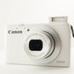 Canon PowerShot S200 White With 4GB SDHC Card Digital Camera from Japan #8684