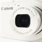 Canon PowerShot S200 White With 4GB SDHC Card Digital Camera from Japan #8684