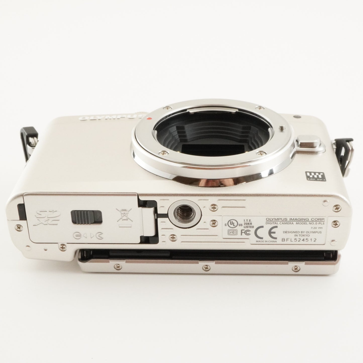 [Only 69 Shots] OLYMPUS E-PL5 Silver+14-42+40-150 In Box +4GBSD from Japan #8695