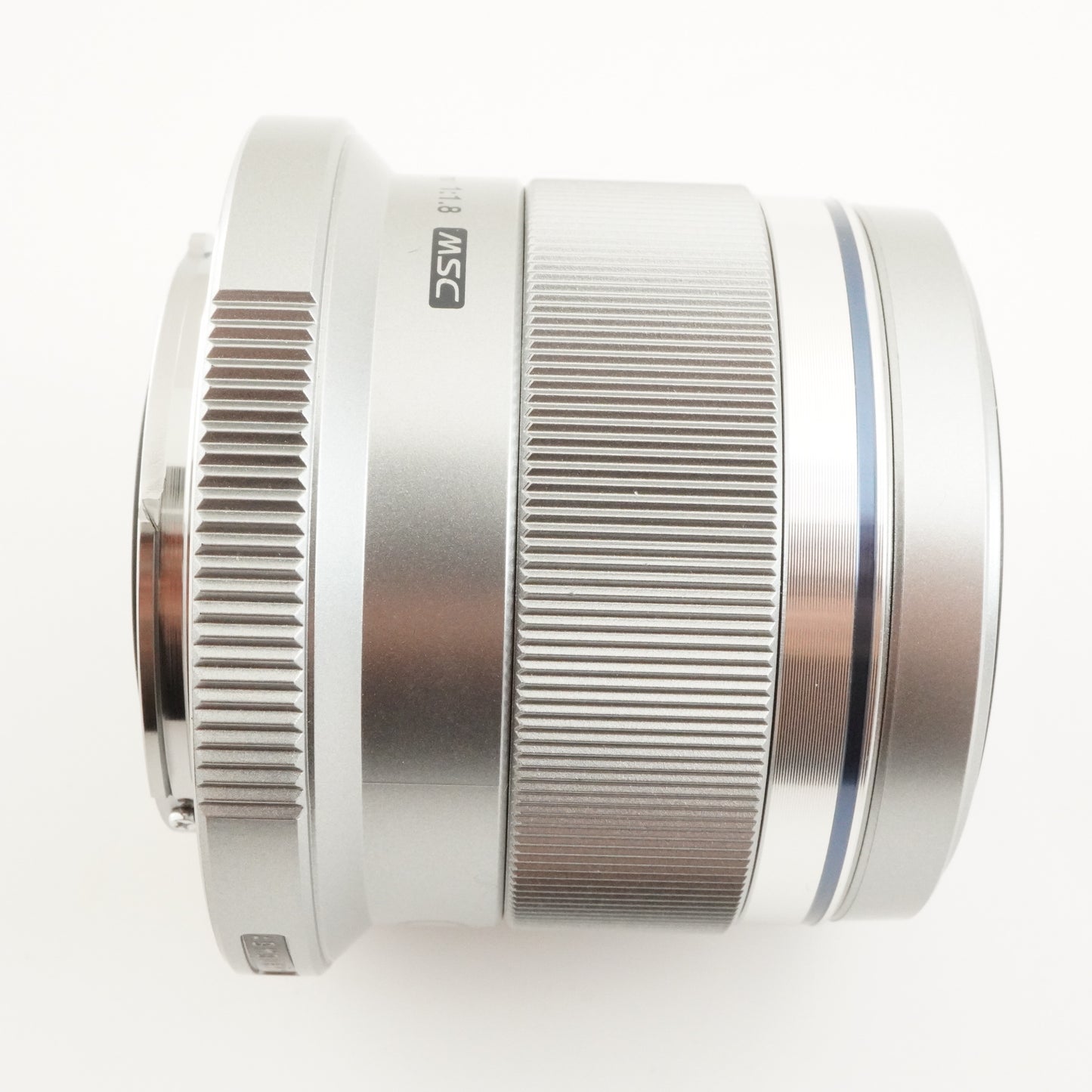 OLYMPUS M.ZUIKO DIGITAL 45mm F1.8 Silver In Box AF Prime Lens from Japan #8696