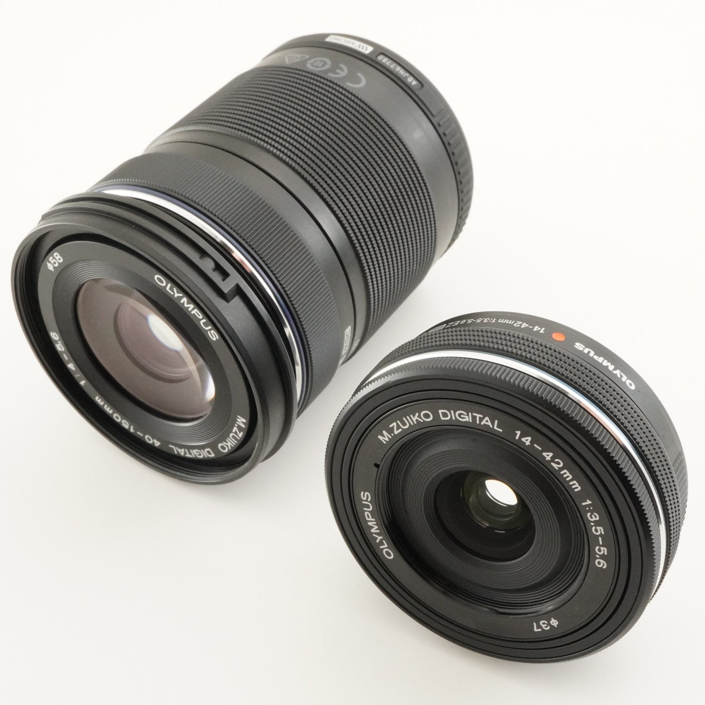 [6,771 Shots] OLYMPUS PEN E-PL10 Black + 14-42 + 40-150 +4GB SD from Japan #8716