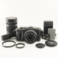 [6,771 Shots] OLYMPUS PEN E-PL10 Black + 14-42 + 40-150 +4GB SD from Japan #8716