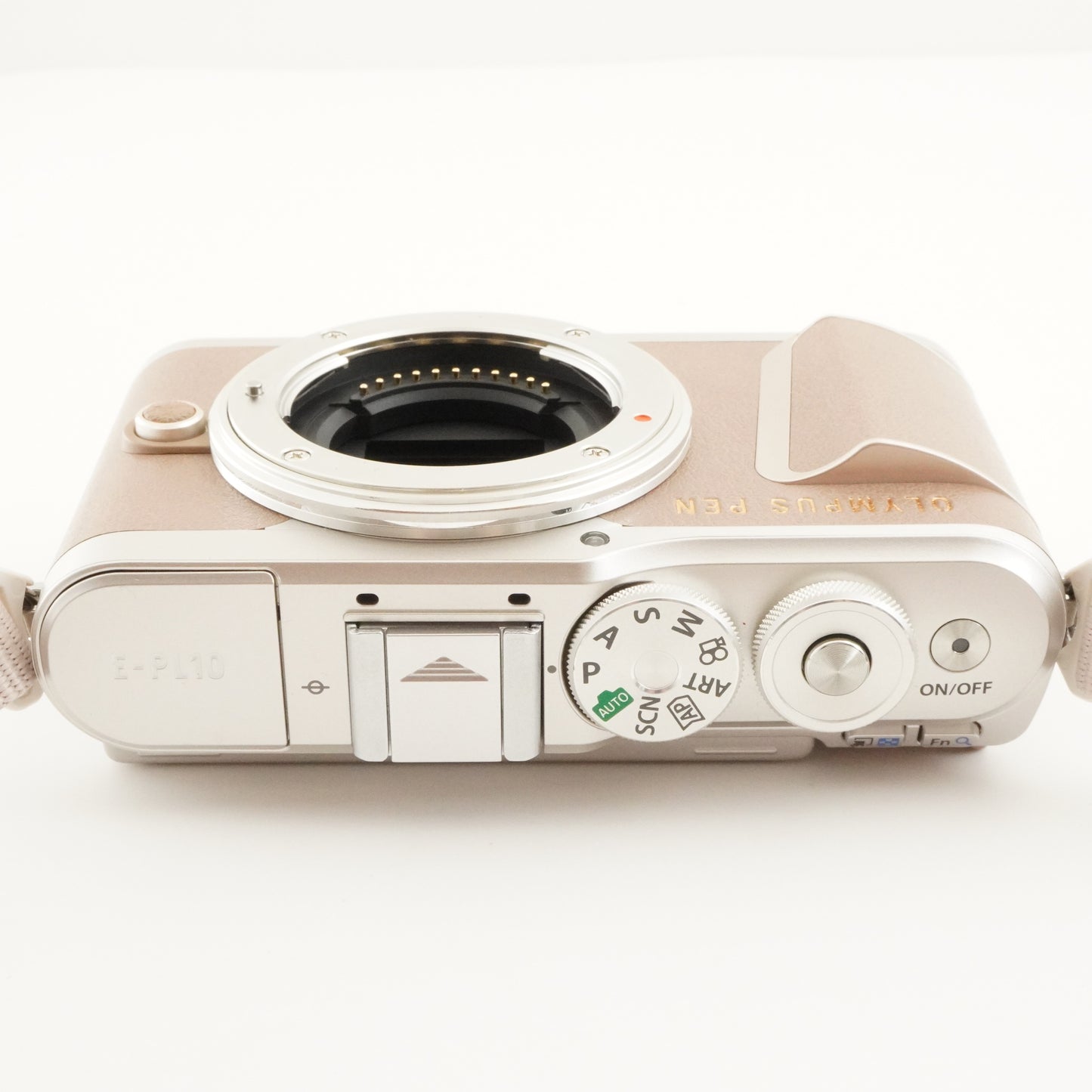 [8,081 Shots] OLYMPUS PEN E-PL10 Brown + 14-42 + 40-150 +4GB SD from Japan #8717