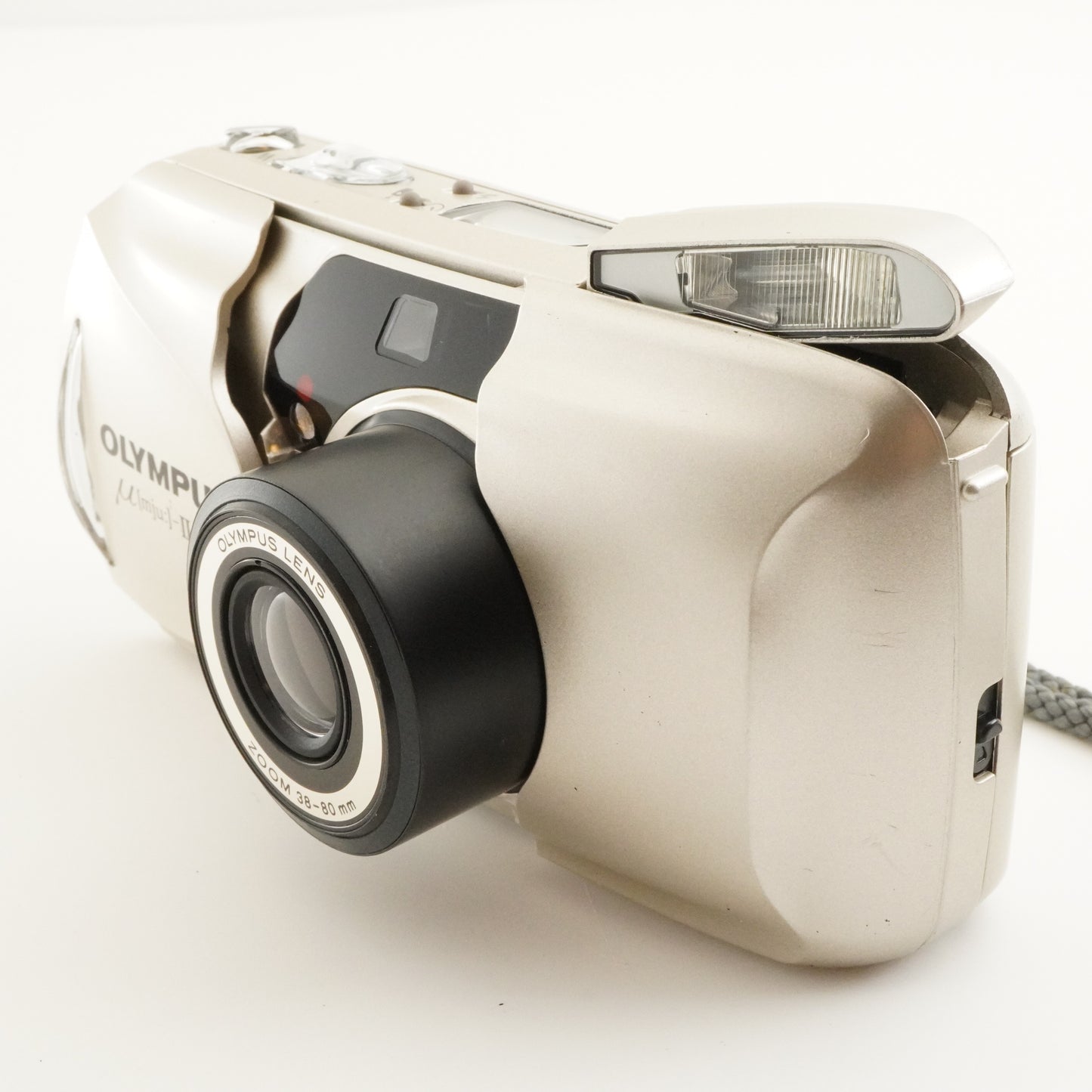 OLYMPUS mju II ZOOM [mju:] Point & Shoot Film Camera from Japan #8776