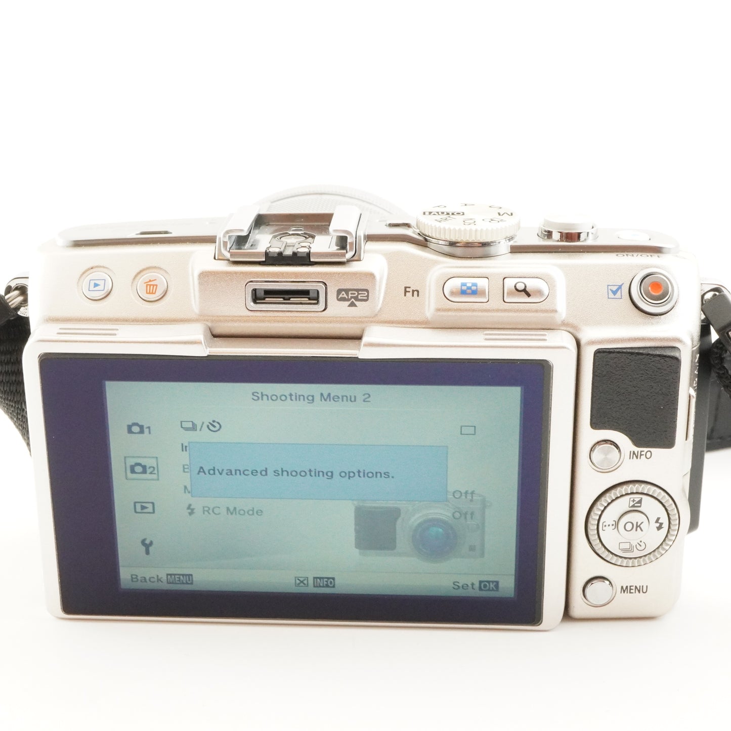 [3,959 Shots] OLYMPUS PEN Lite E-PL5 Silver +14-42mm+Case+4GBSD from Japan #8841