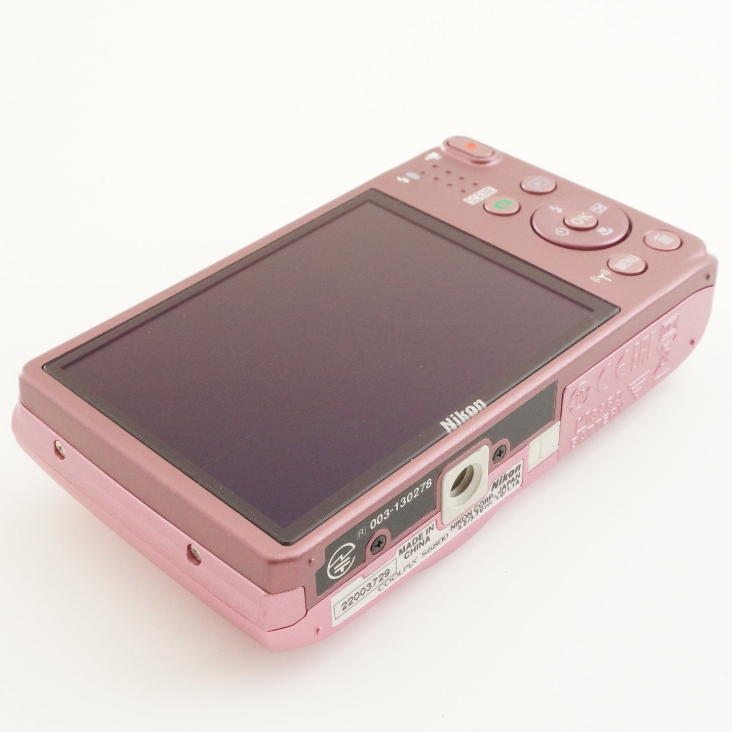 Nikon COOLPIX S6800 Pink With 4GB SDHC Card Digital Camera from Japan #8850