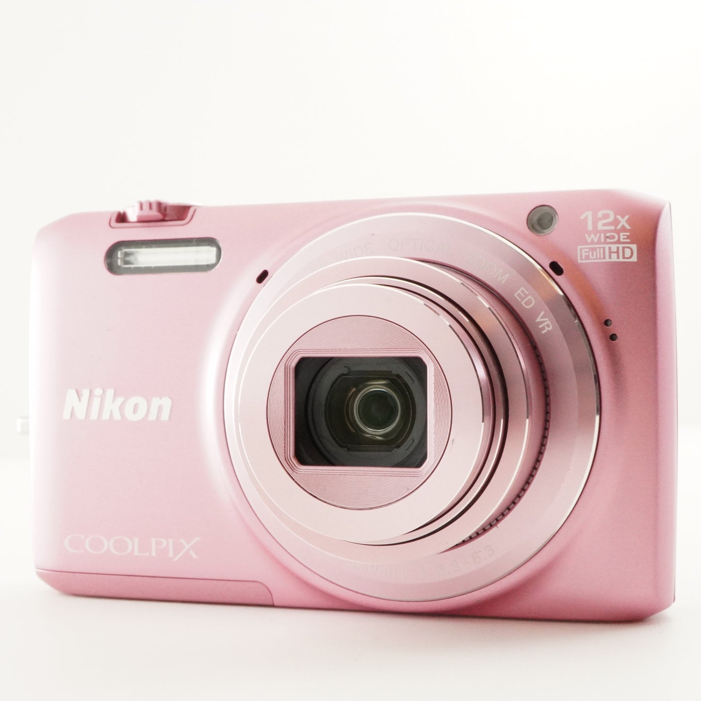 Nikon COOLPIX S6800 Pink With 4GB SDHC Card Digital Camera from Japan #8850
