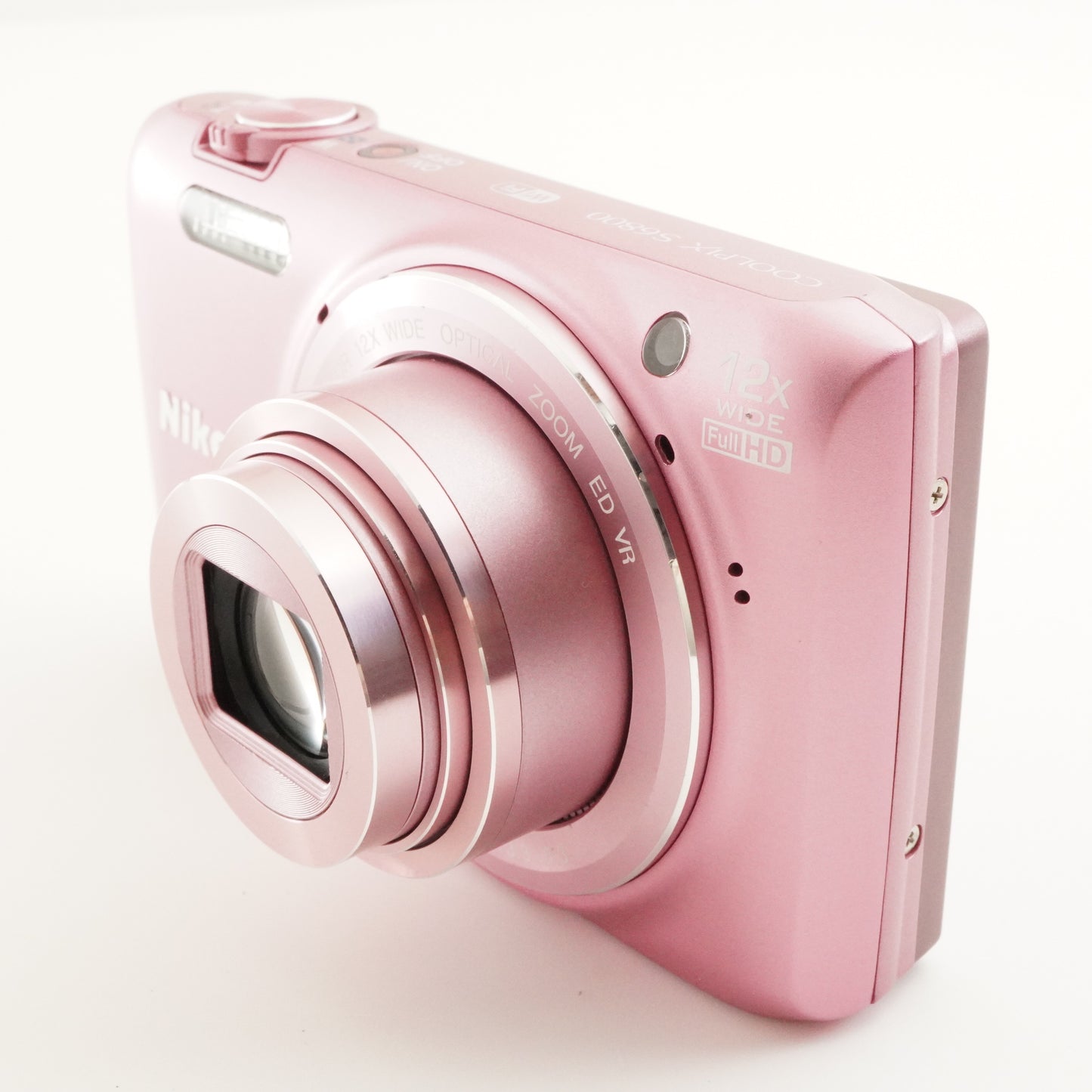 Nikon COOLPIX S6800 Pink With 4GB SDHC Card Digital Camera from Japan #8850