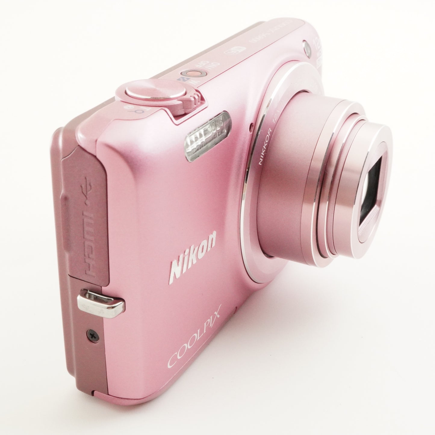 Nikon COOLPIX S6800 Pink With 4GB SDHC Card Digital Camera from Japan #8850
