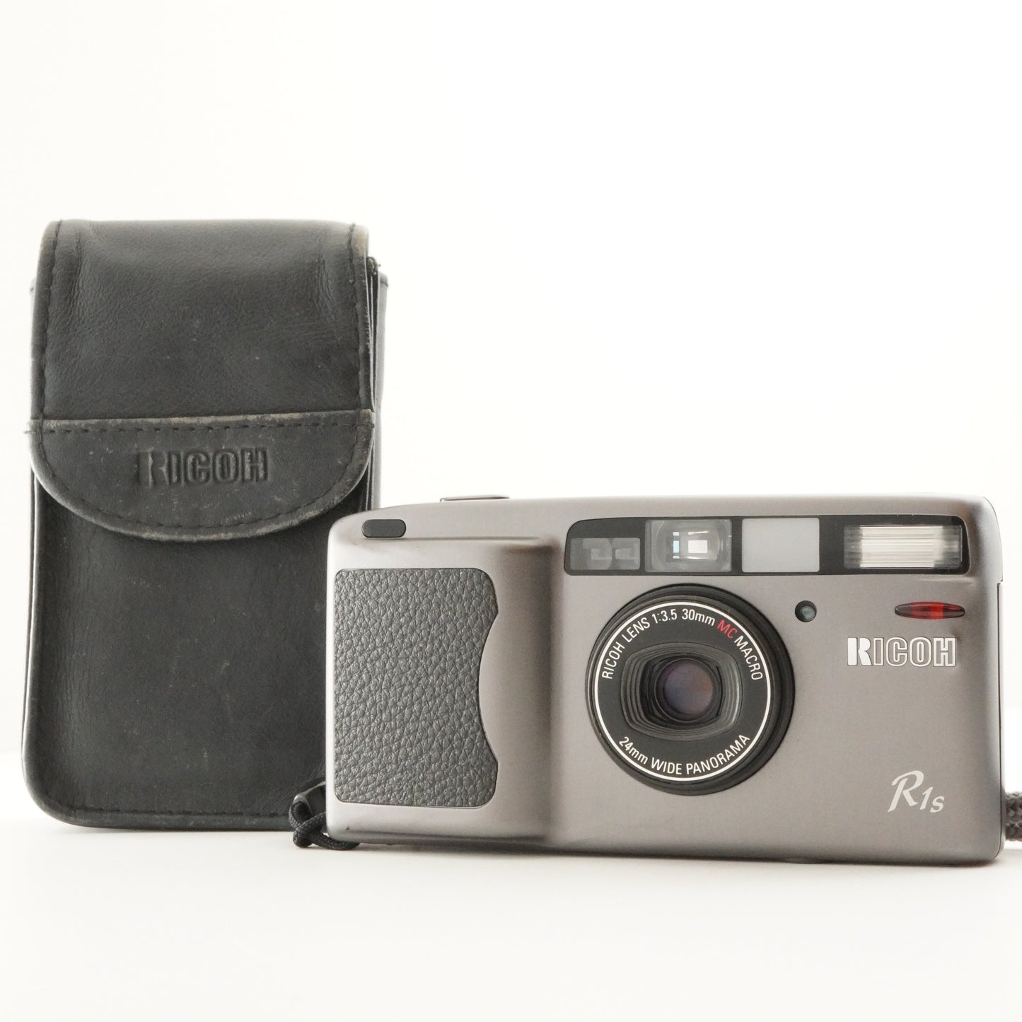 [LCD Works] RICOH R1s With Case Point & Shoot Film Camera from Japan #8865