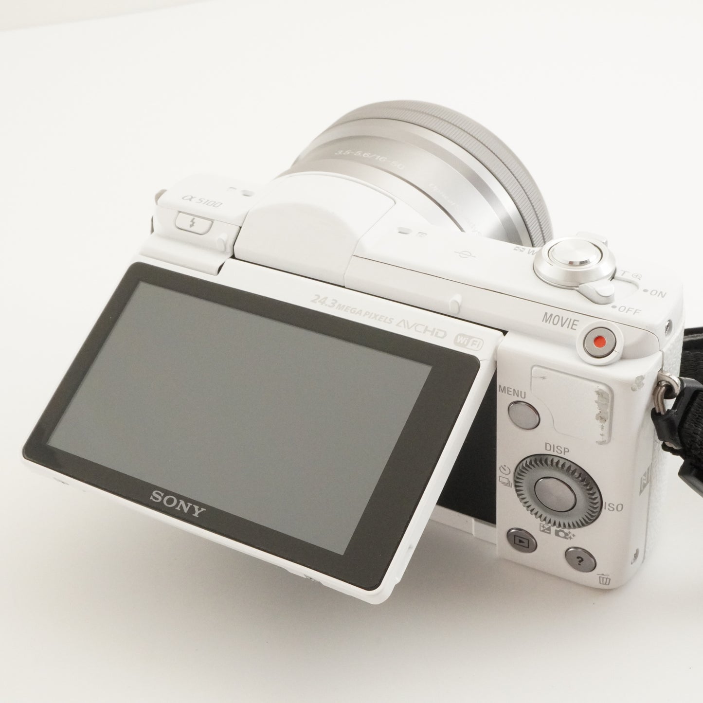 [2,777 Shots] SONY alpha a5100 ILCE-5100 White + 16-50mm +4GBSD from Japan #8877