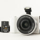 [2,777 Shots] SONY alpha a5100 ILCE-5100 White + 16-50mm +4GBSD from Japan #8877