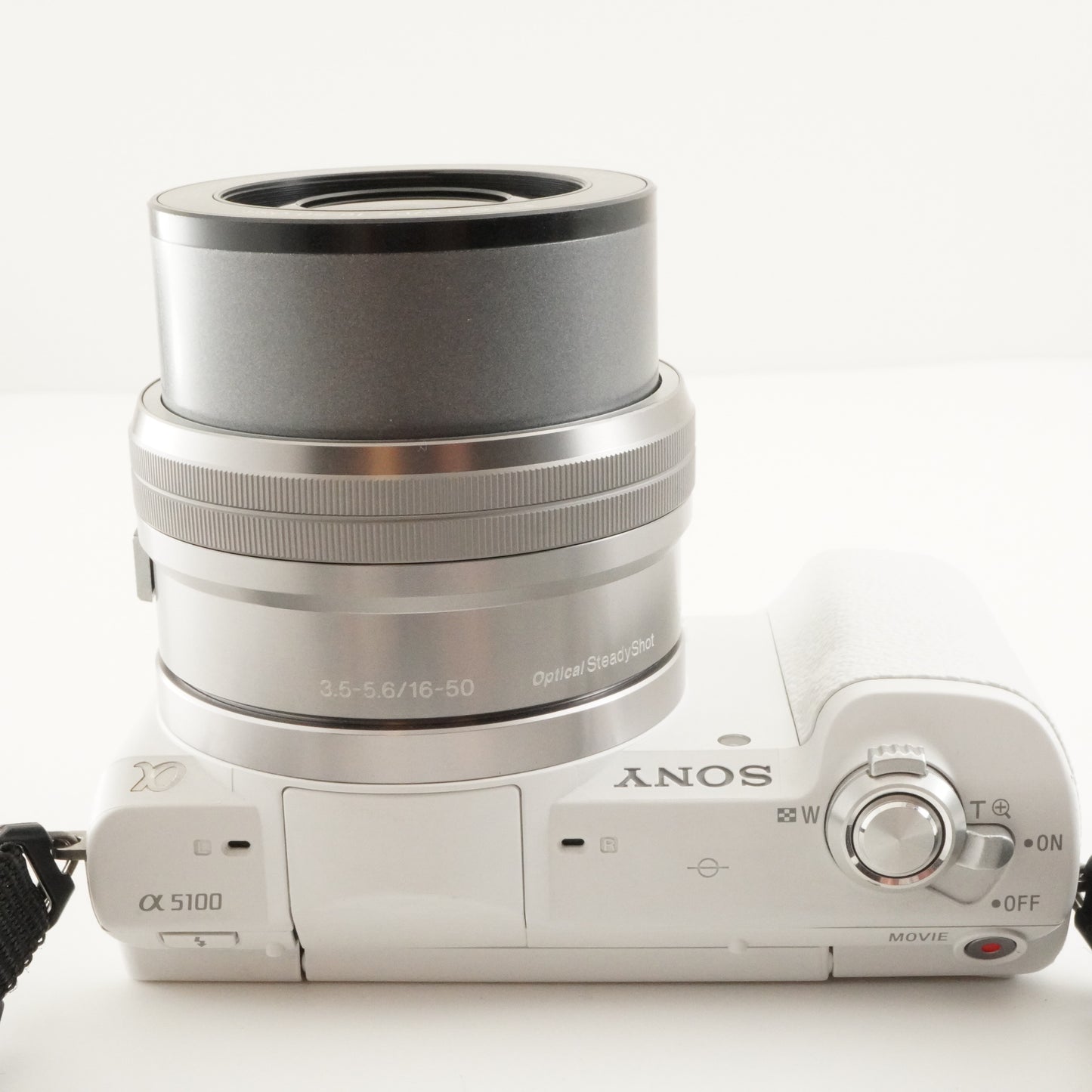 [2,777 Shots] SONY alpha a5100 ILCE-5100 White + 16-50mm +4GBSD from Japan #8877