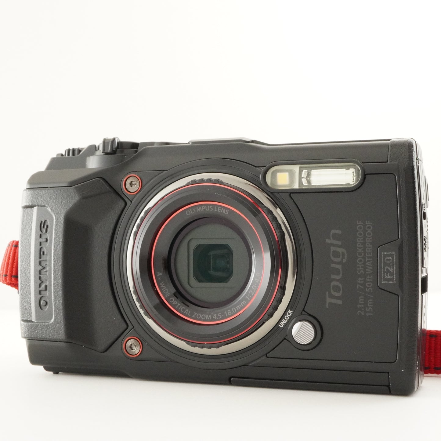 OLYMPUS Tough TG-6 Black In Box + 4GB SDHC Card Digital Camera from Japan #8883