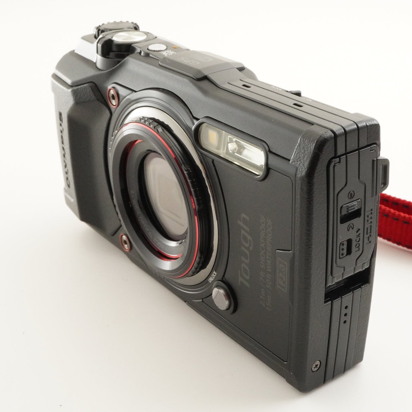 OLYMPUS Tough TG-6 Black In Box + 4GB SDHC Card Digital Camera from Japan #8883