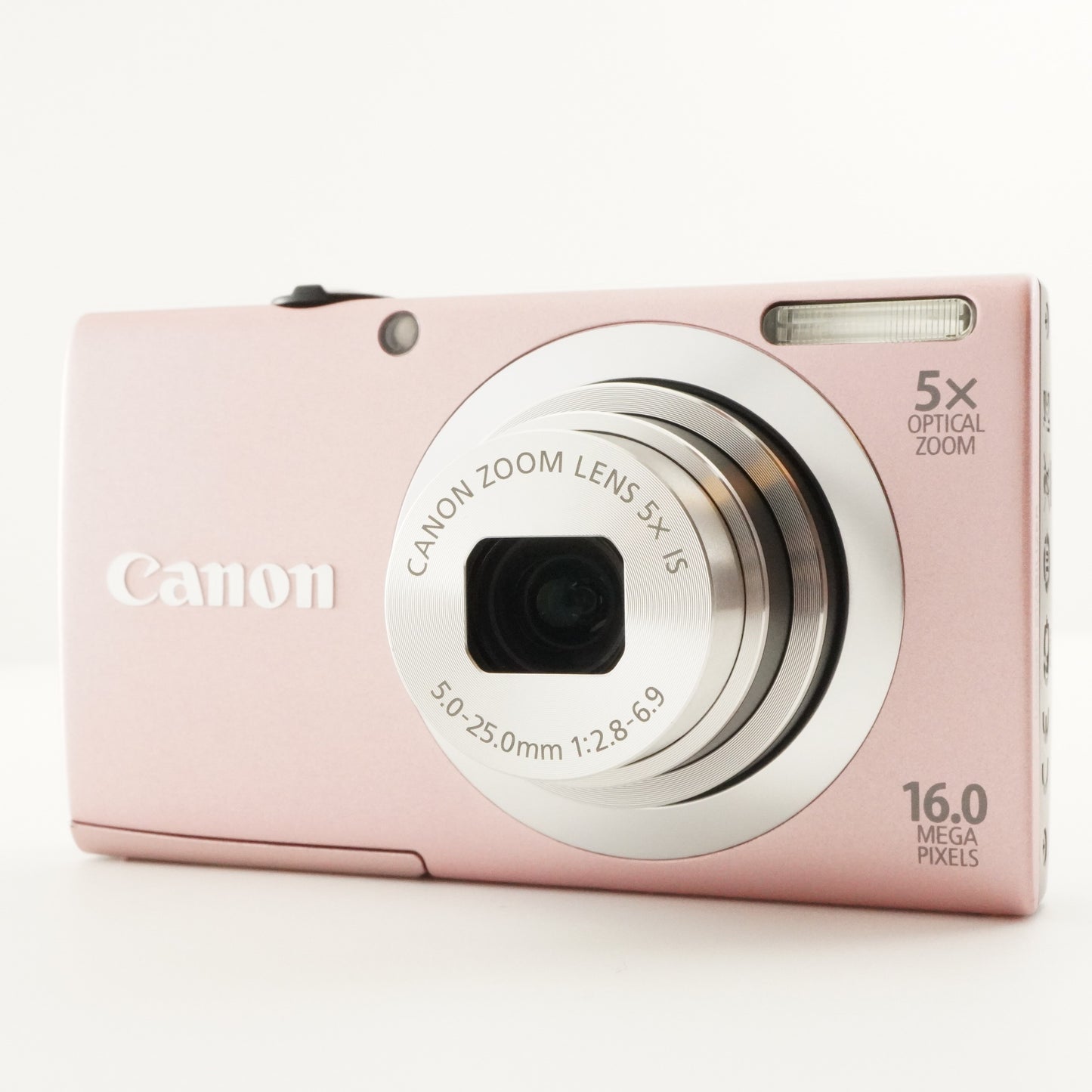 Canon PowerShot A2400 IS Pink With 4GB SDHC Card Digital Camera from Japan #8885