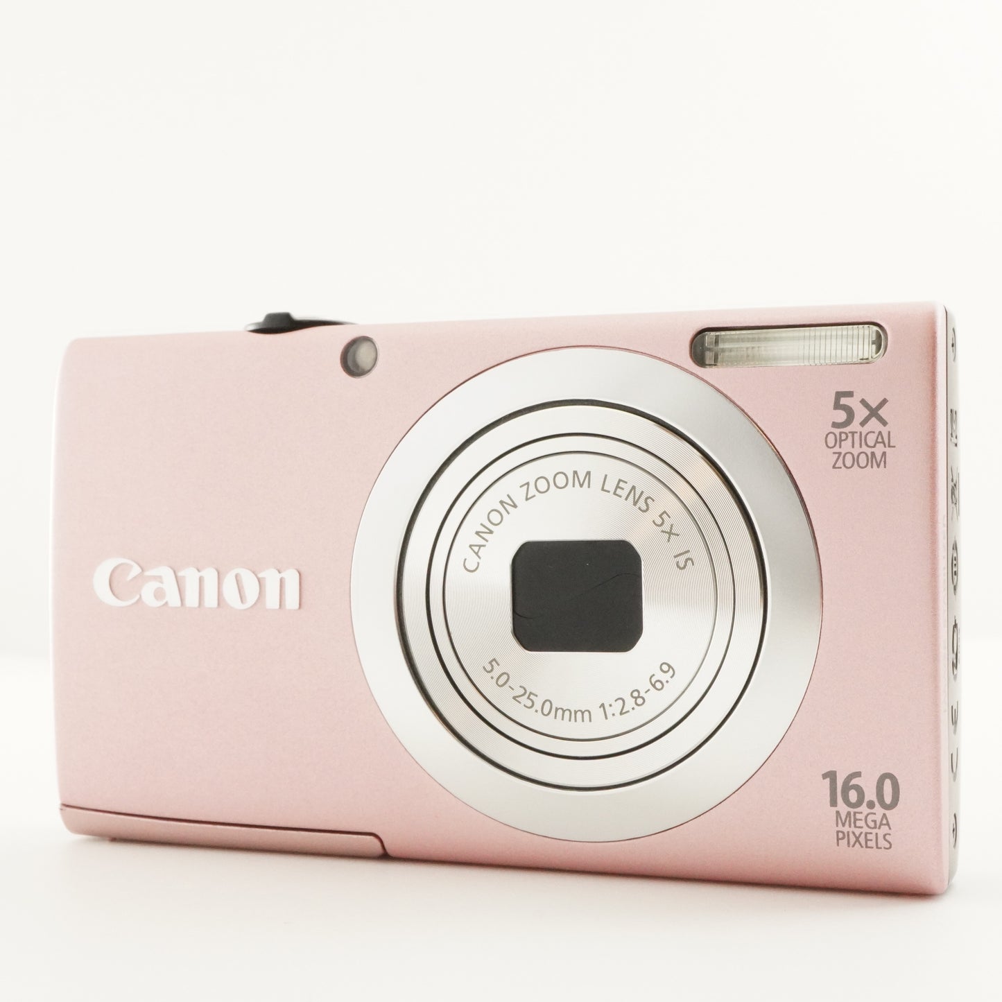 Canon PowerShot A2400 IS Pink With 4GB SDHC Card Digital Camera from Japan #8885