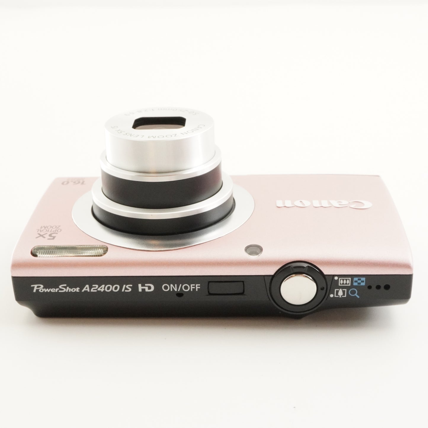 Canon PowerShot A2400 IS Pink With 4GB SDHC Card Digital Camera from Japan #8885