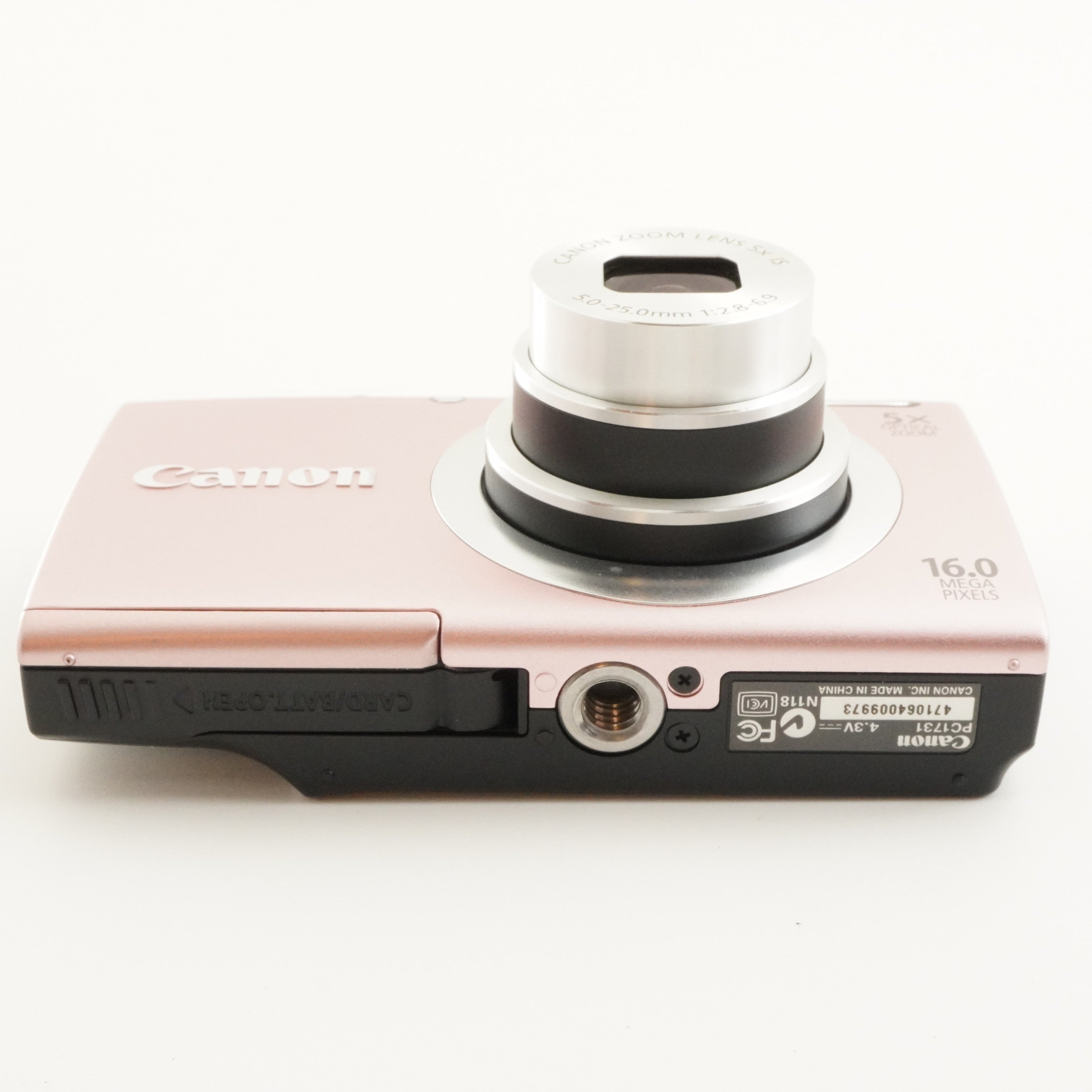 Canon PowerShot A2400 IS Pink With 4GB SDHC Card Digital Camera