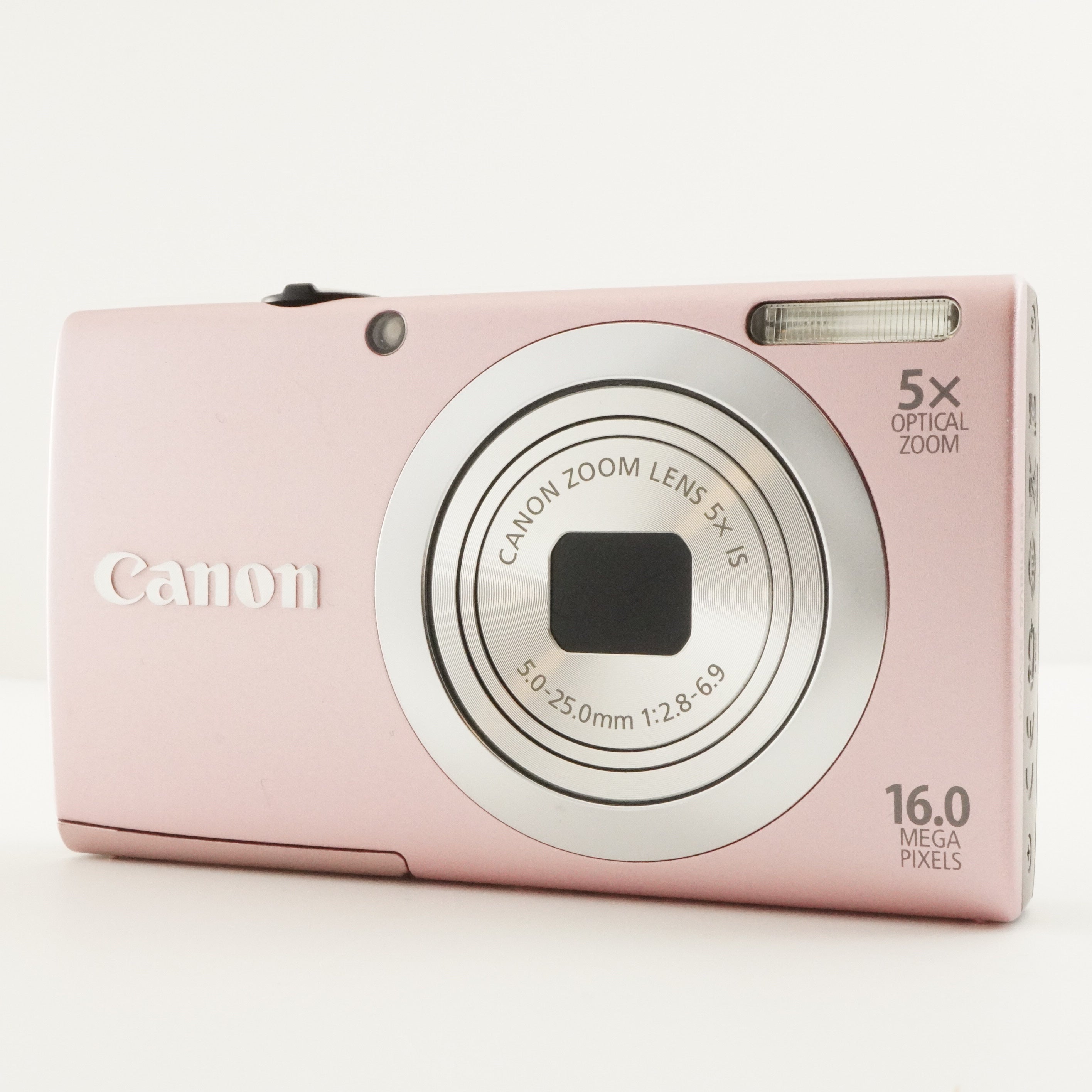 Canon PowerShot A2400 IS Pink With 4GB SDHC Card Digital Camera