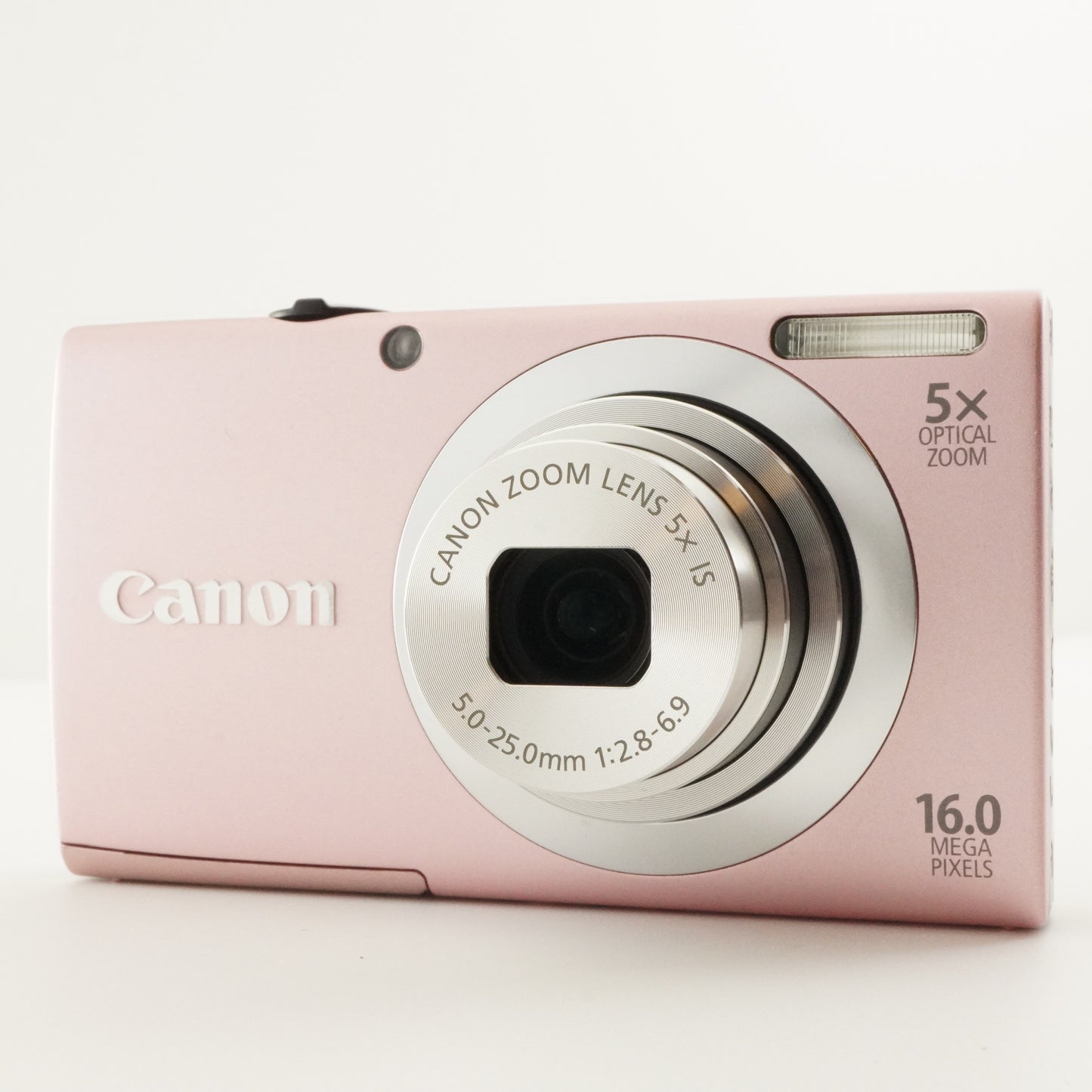 Canon PowerShot A2400 IS Pink With 4GB SDHC Card Digital Camera from Japan #8886