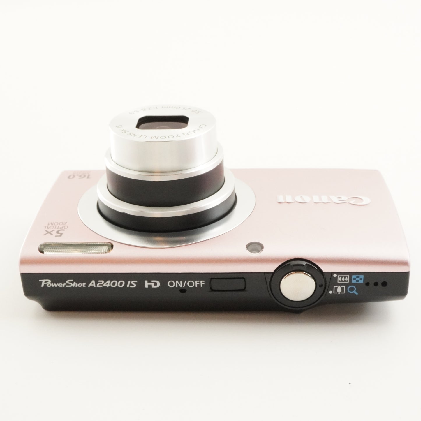 Canon PowerShot A2400 IS Pink With 4GB SDHC Card Digital Camera from Japan #8886