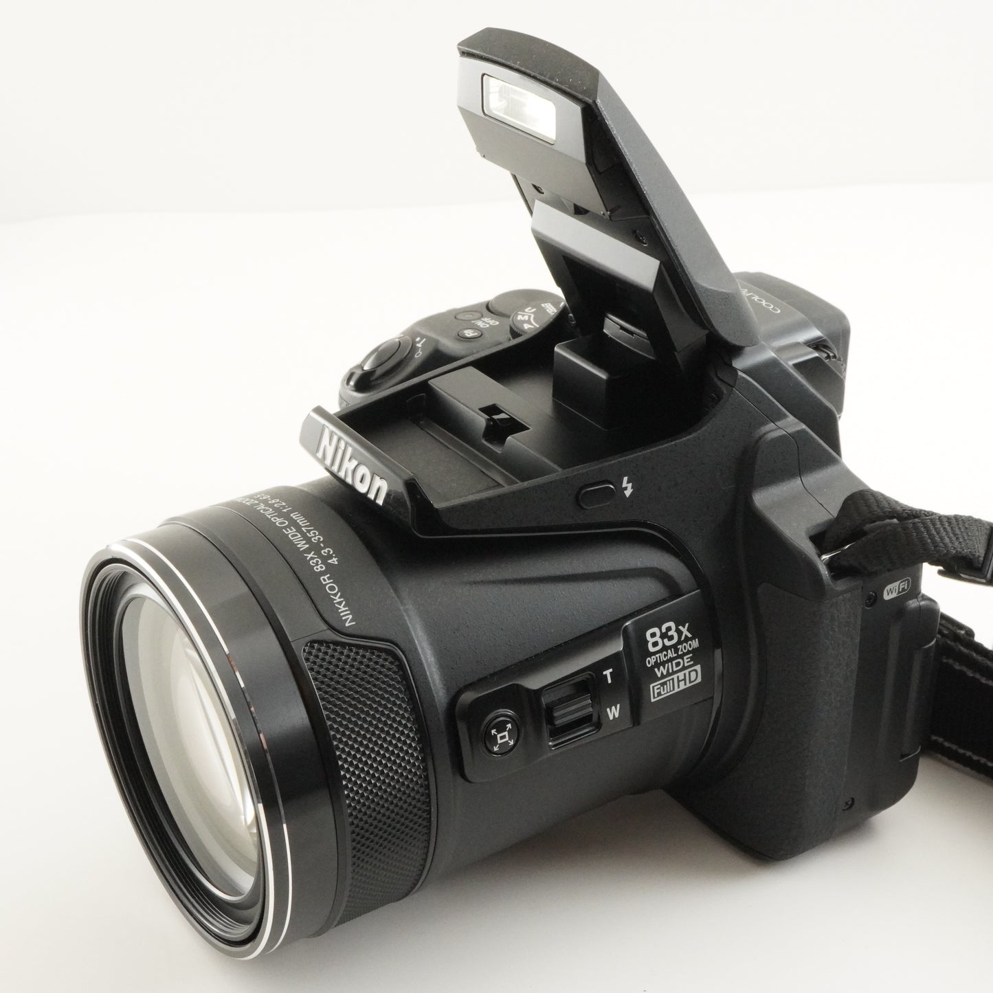 Nikon COOLPIX P900 Black In Box + 4GB SDHC Card Digital Camera from Japan #8888