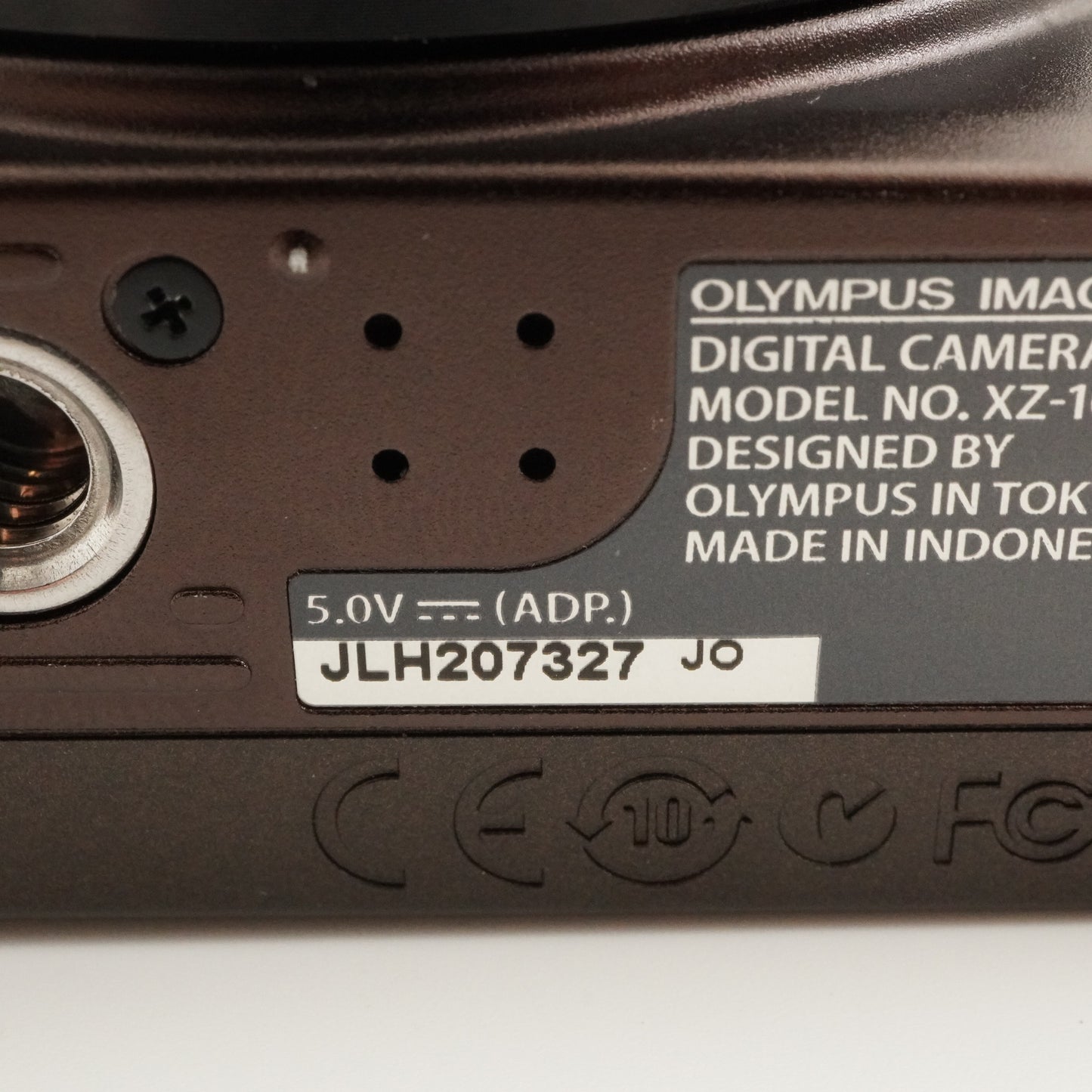 OLYMPUS STYLUS XZ-10 Brown With 4GB SDHC Card Digital Camera from Japan #8891