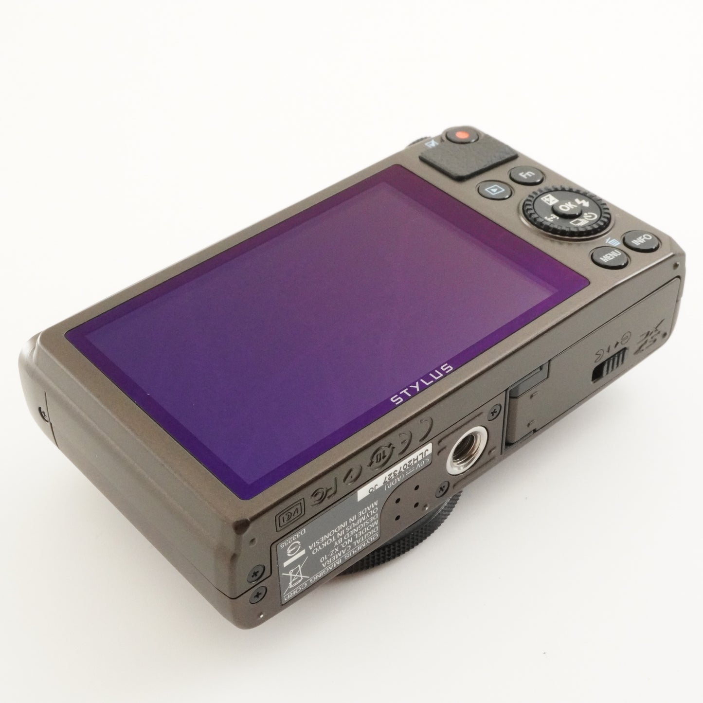 OLYMPUS STYLUS XZ-10 Brown With 4GB SDHC Card Digital Camera from Japan #8891