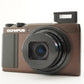 OLYMPUS STYLUS XZ-10 Brown With 4GB SDHC Card Digital Camera from Japan #8891