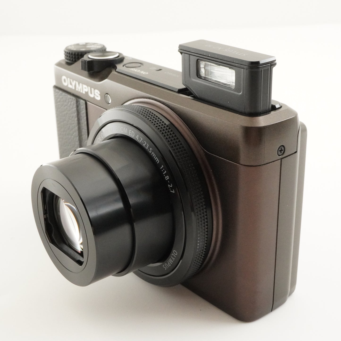 OLYMPUS STYLUS XZ-10 Brown With 4GB SDHC Card Digital Camera from Japan #8891