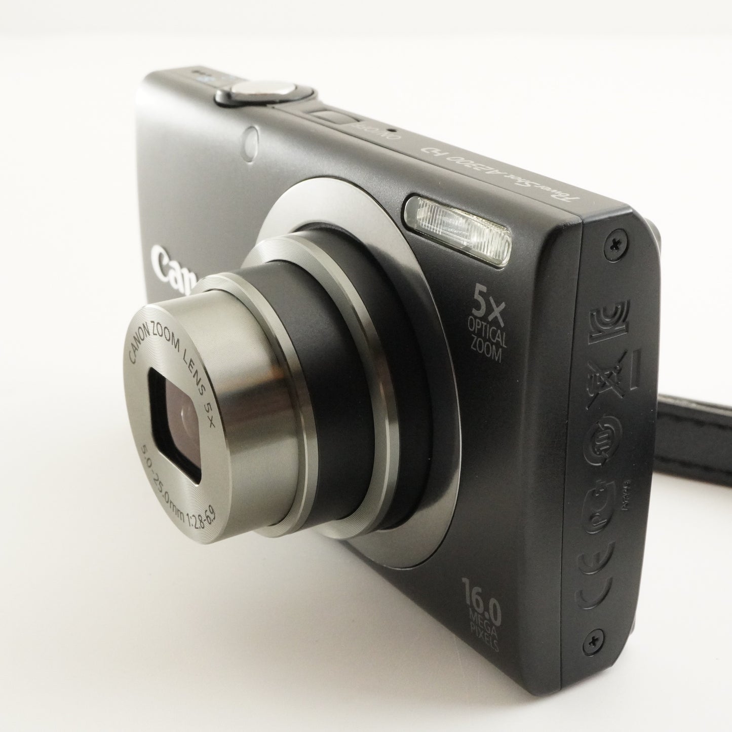 Canon PowerShot A2300 Black With 4GB SDHC Card Digital Camera from Japan #8892