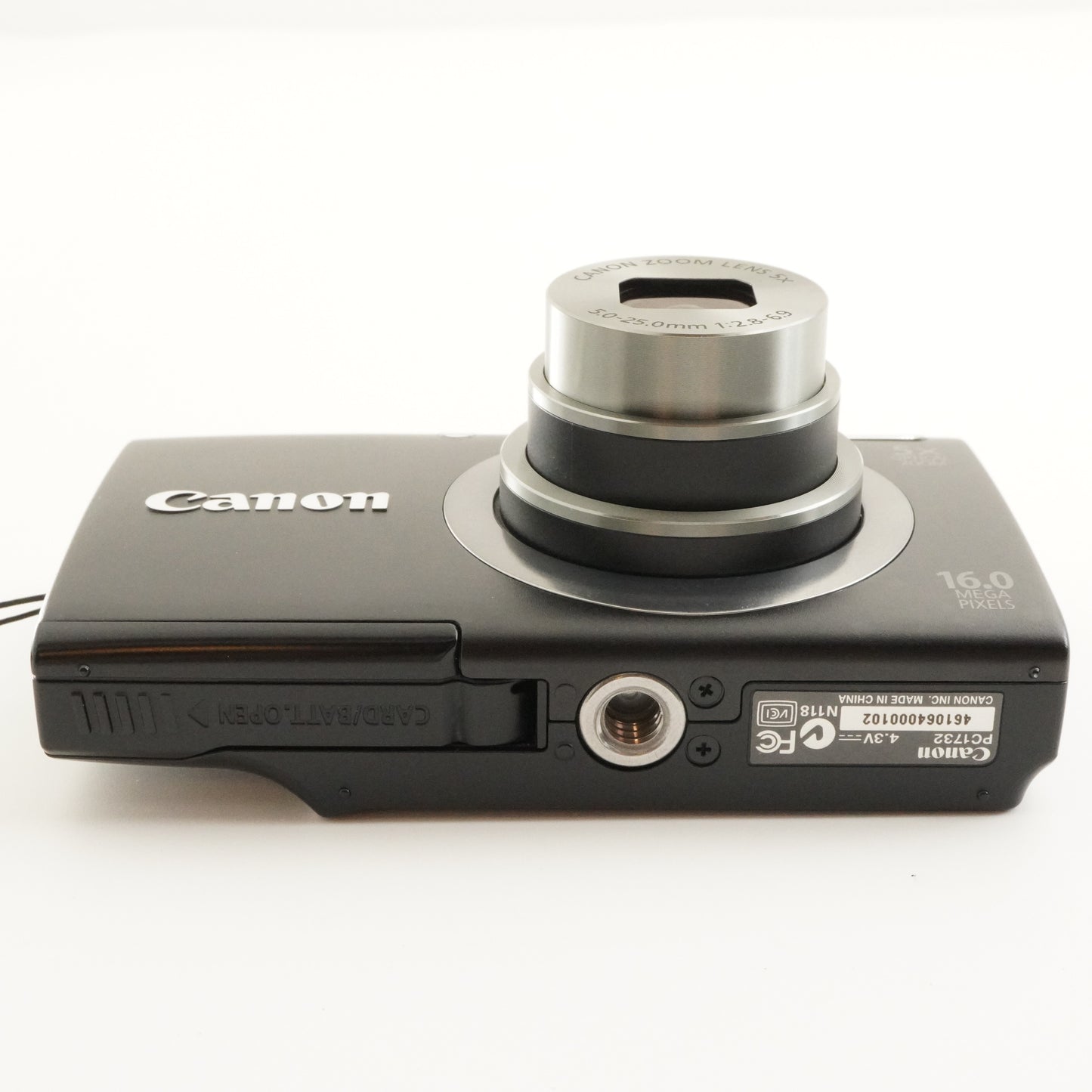 Canon PowerShot A2300 Black With 4GB SDHC Card Digital Camera from Japan #8892