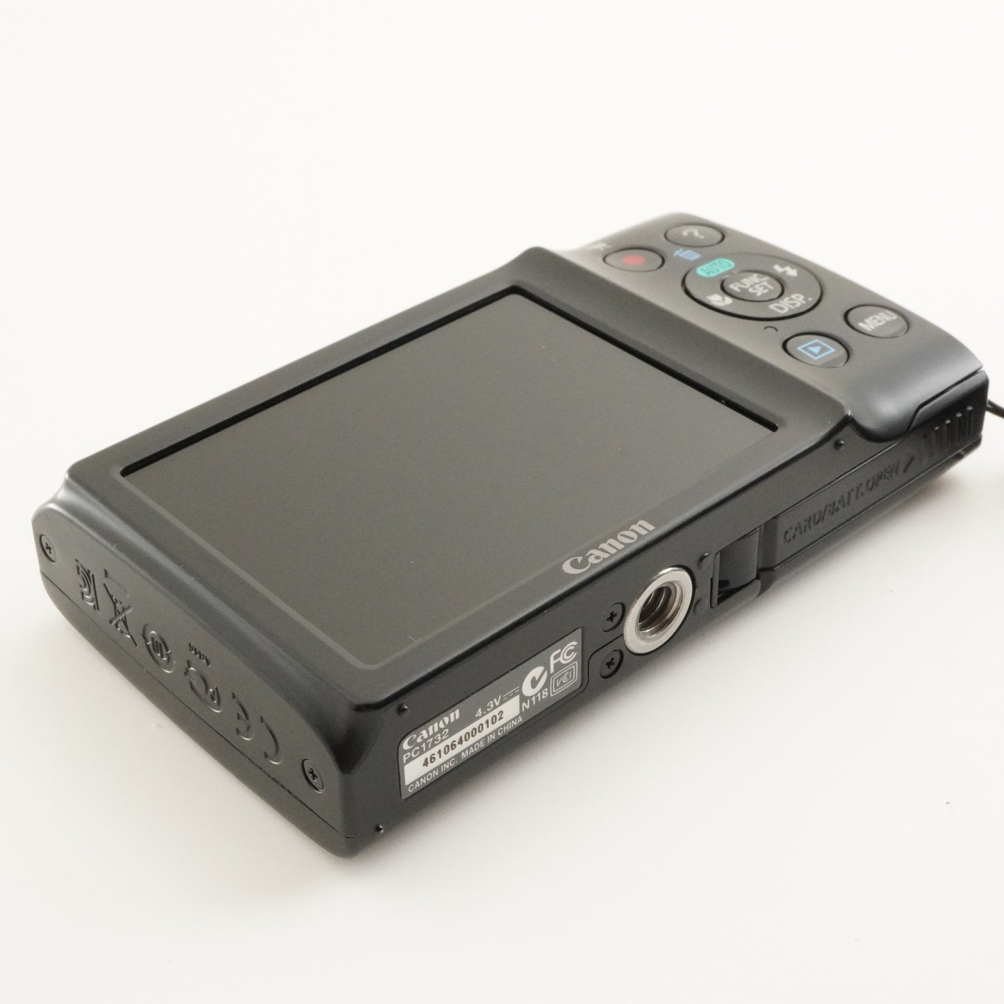 Canon PowerShot A2300 Black With 4GB SDHC Card Digital Camera from Japan #8892