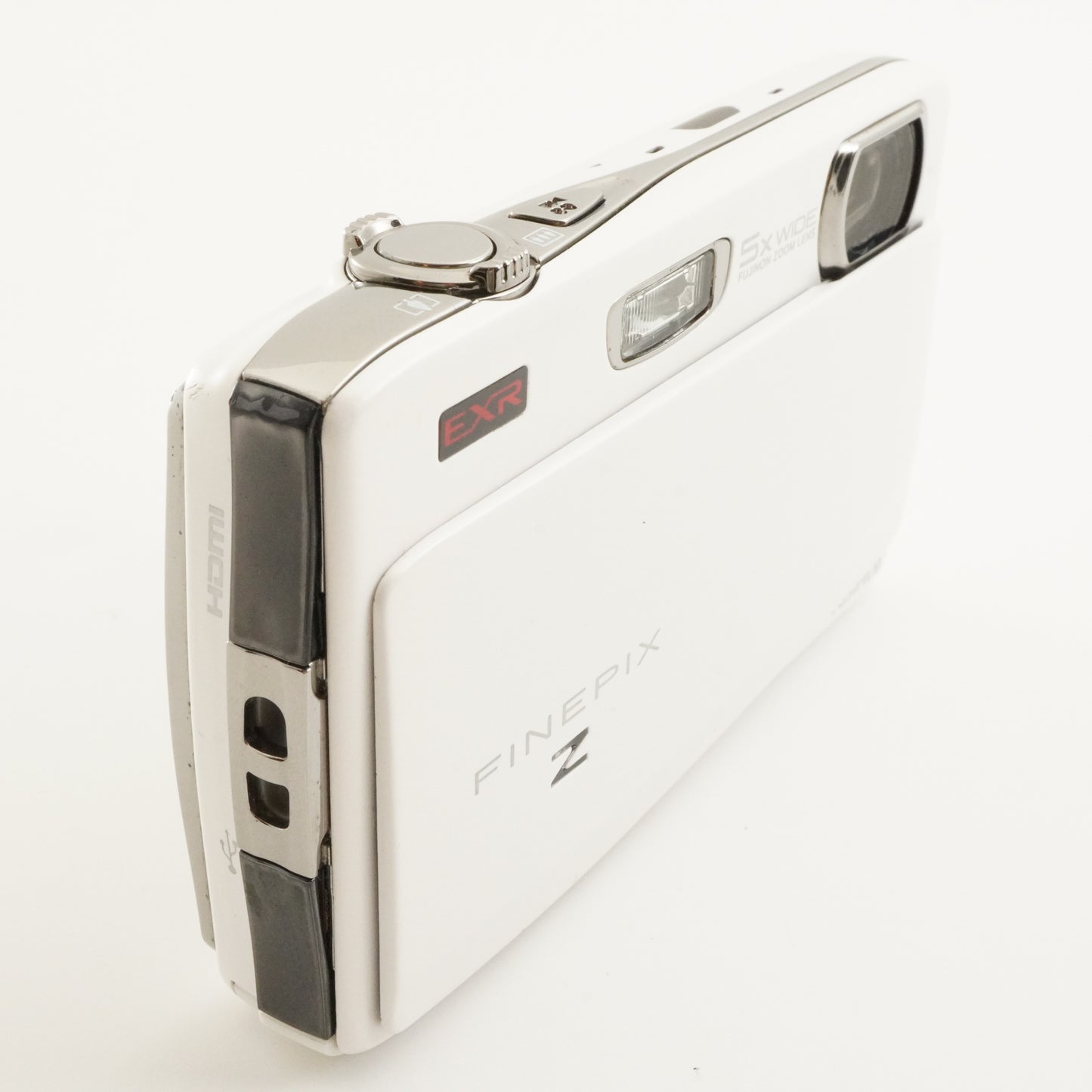 FUJIFILM FinePix Z900 EXR White + 4GB SDHC Card Digital Camera from Japan #8894