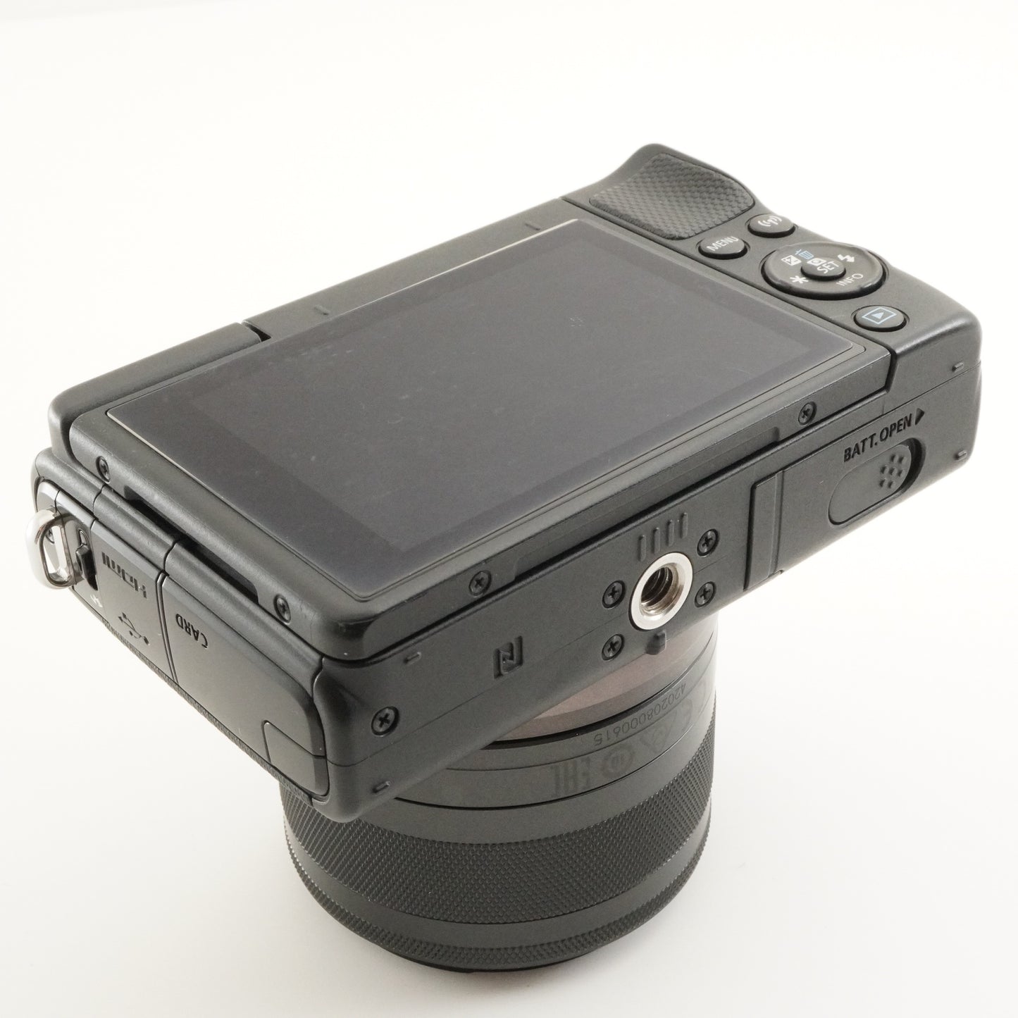 Canon EOS M100 Black + EF-M 15-45mm IS STM + 16GB SDHC Card from Japan #8907