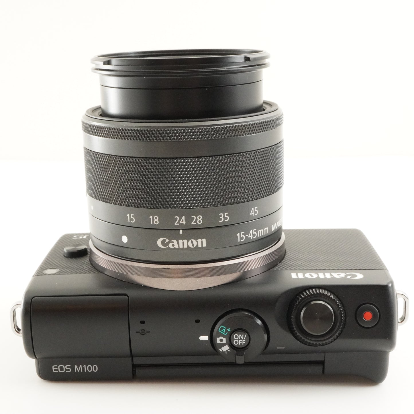 Canon EOS M100 Black + EF-M 15-45mm IS STM + 16GB SDHC Card from Japan #8907