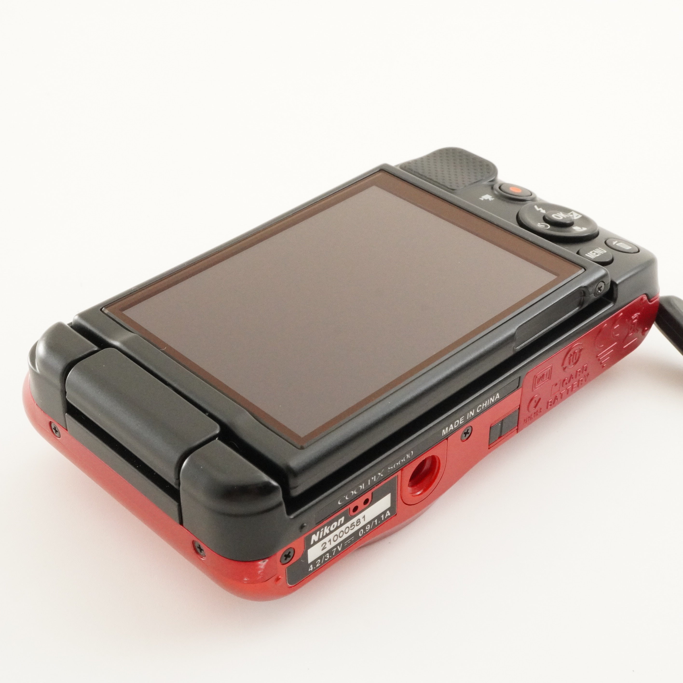 Nikon COOLPIX S6600 Red With 4GB SDHC Card Digital Camera from