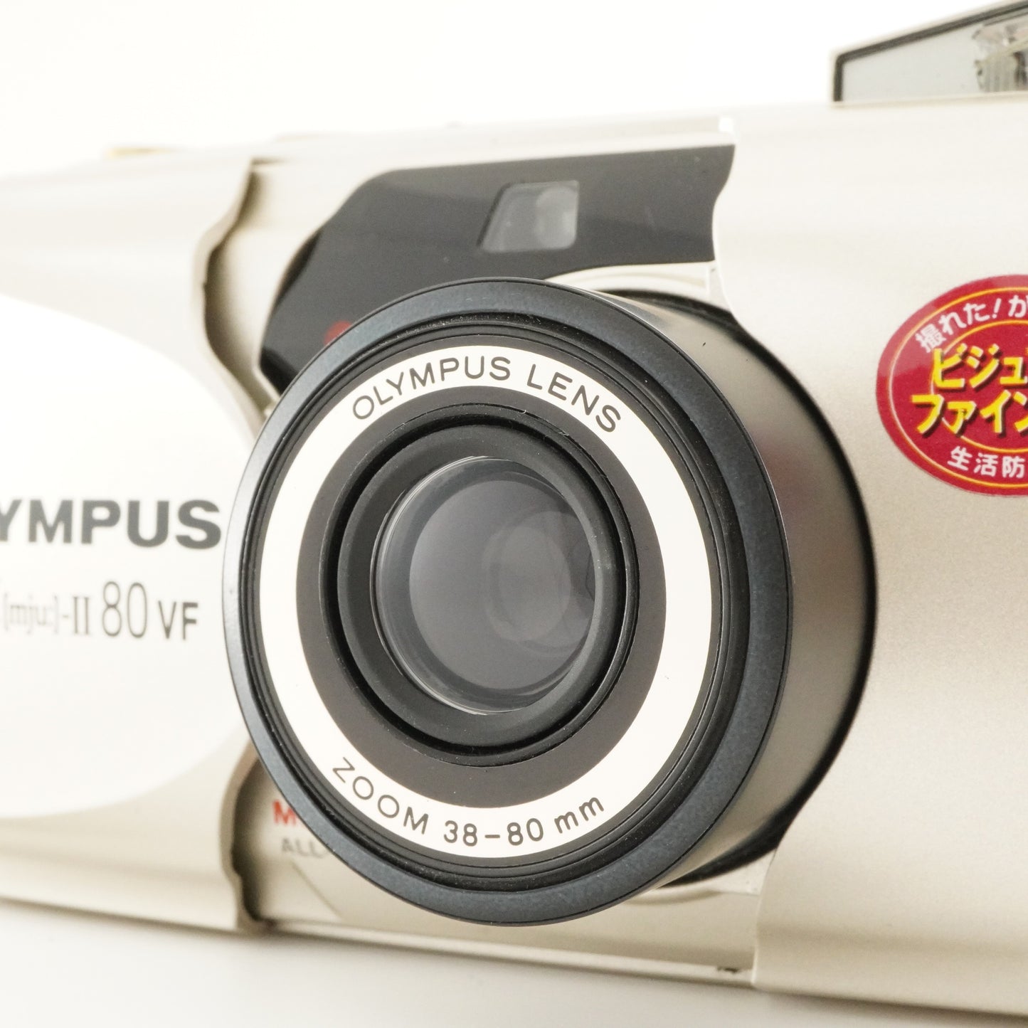 OLYMPUS mju II 80 VF In Box Point & Shoot Film Camera from Japan #8934