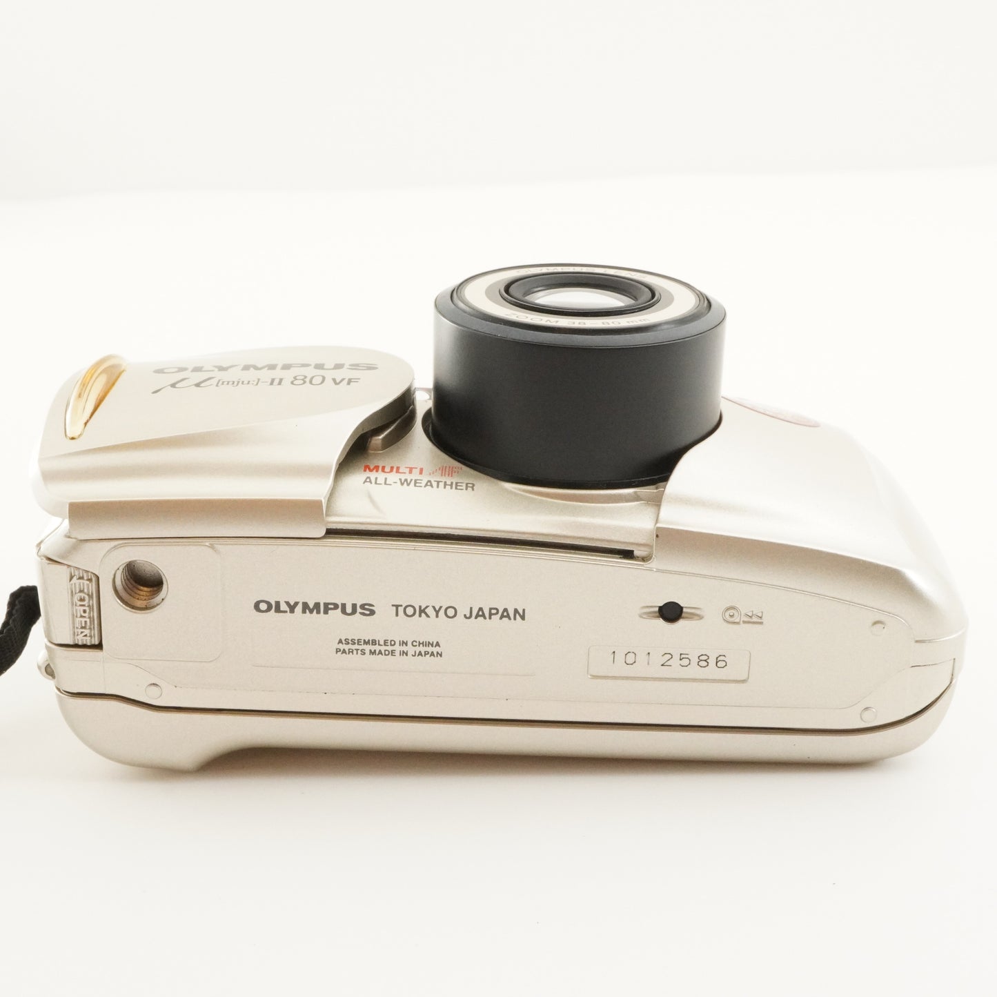 OLYMPUS mju II 80 VF In Box Point & Shoot Film Camera from Japan #8934