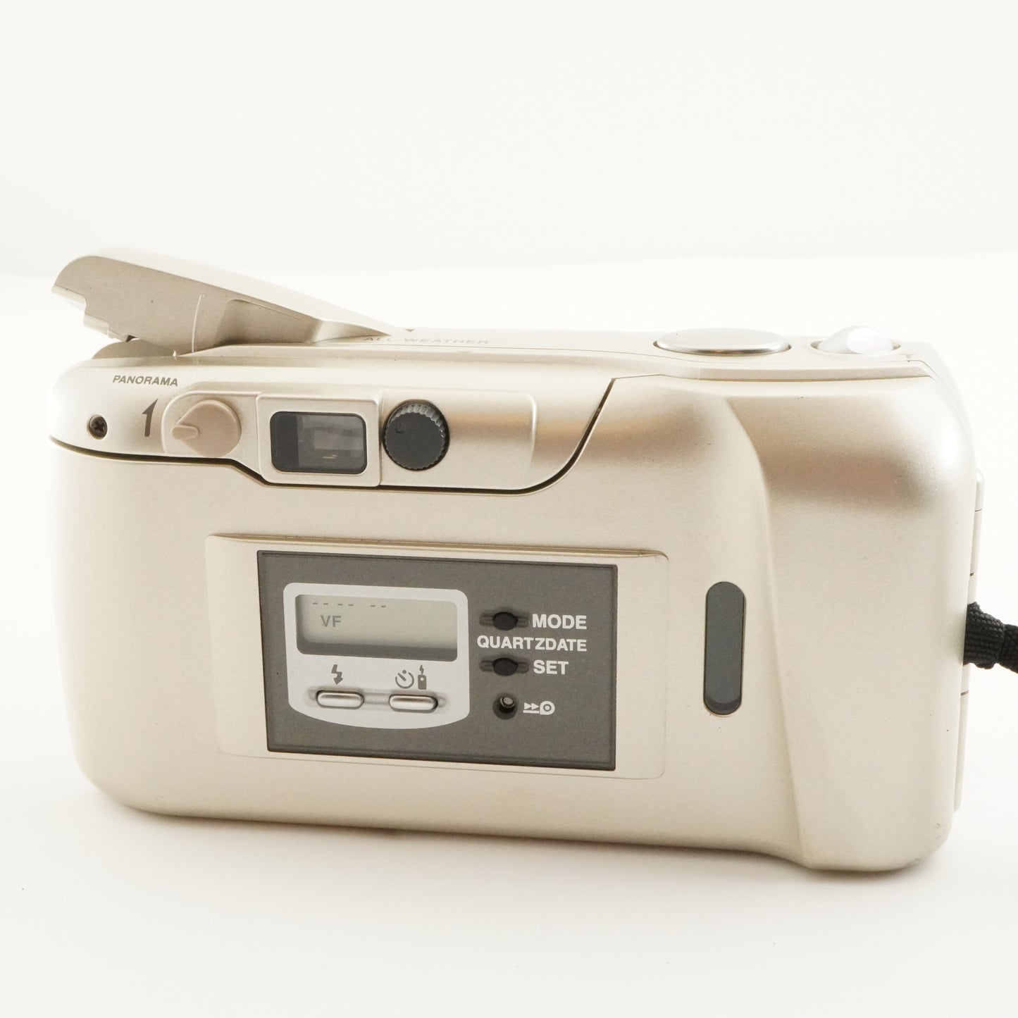 OLYMPUS mju II 115 VF + RC200 Point & Shoot Film Camera from Japan #8939