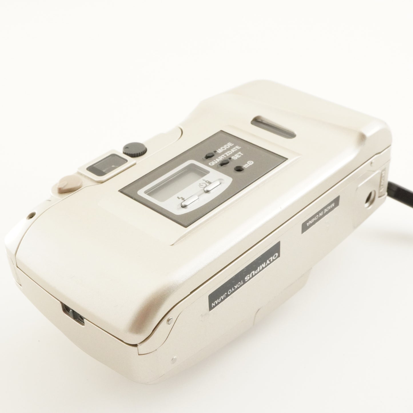 OLYMPUS mju II 115 VF + RC200 Point & Shoot Film Camera from Japan #8939