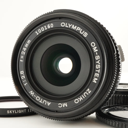 OLYMPUS OM-SYSTEM ZUIKO MC AUTO-W 24mm F2.8 MF Wide Angle Lens from Japan #8942